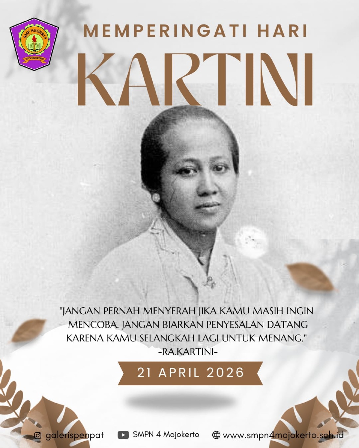 Memperingati Hari Kartini, 21 April 2026