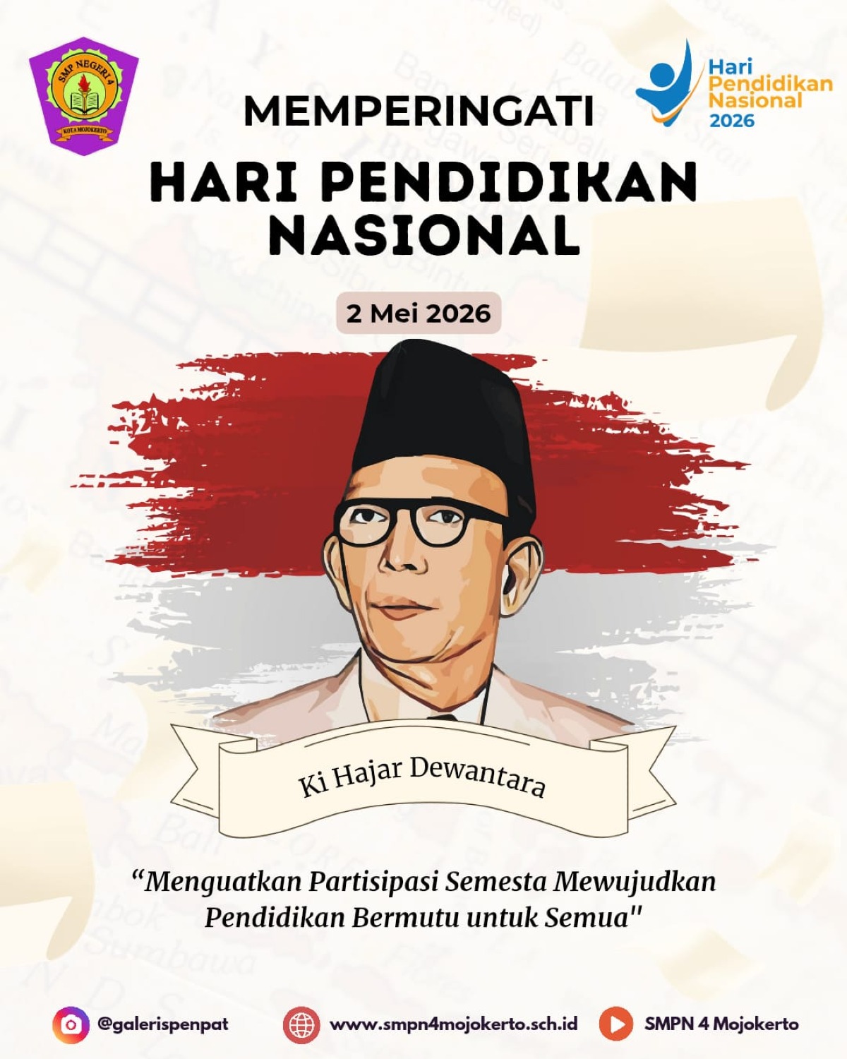 Memperingati Hari Pendidikan 2 Mei 2026