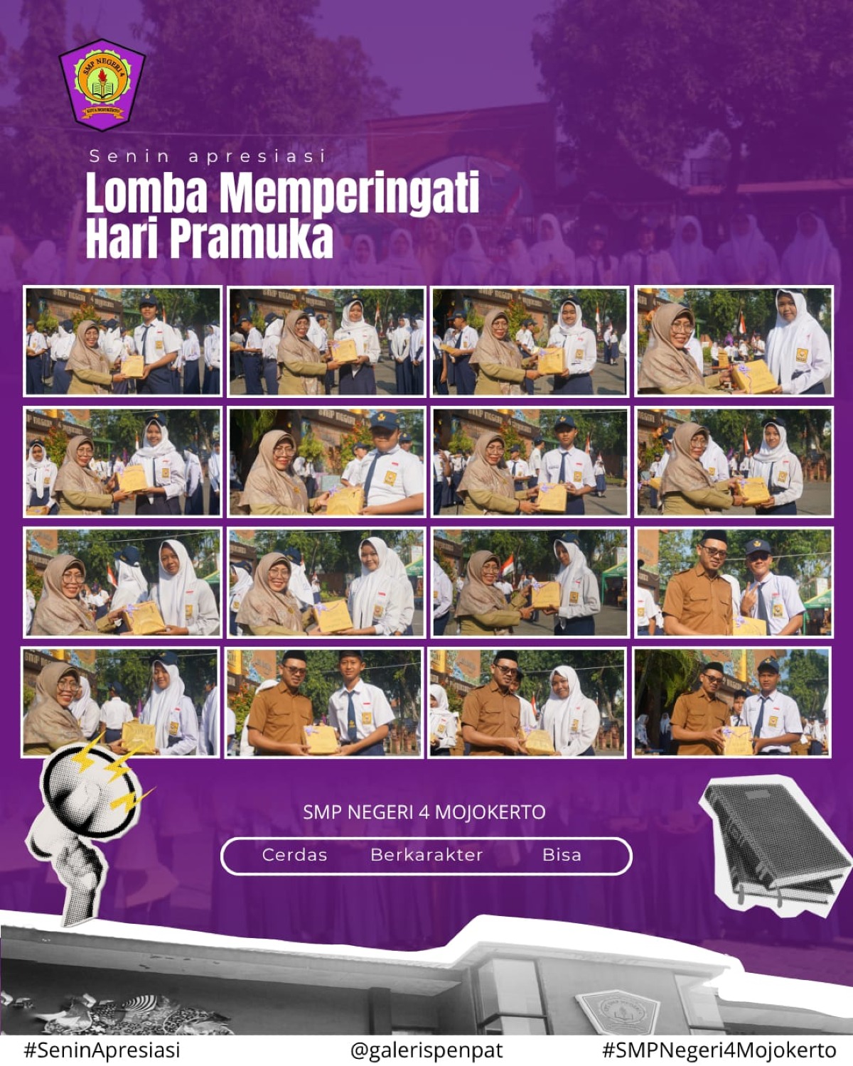 Selamat Atas Prestasi Juara Hari Pramuka