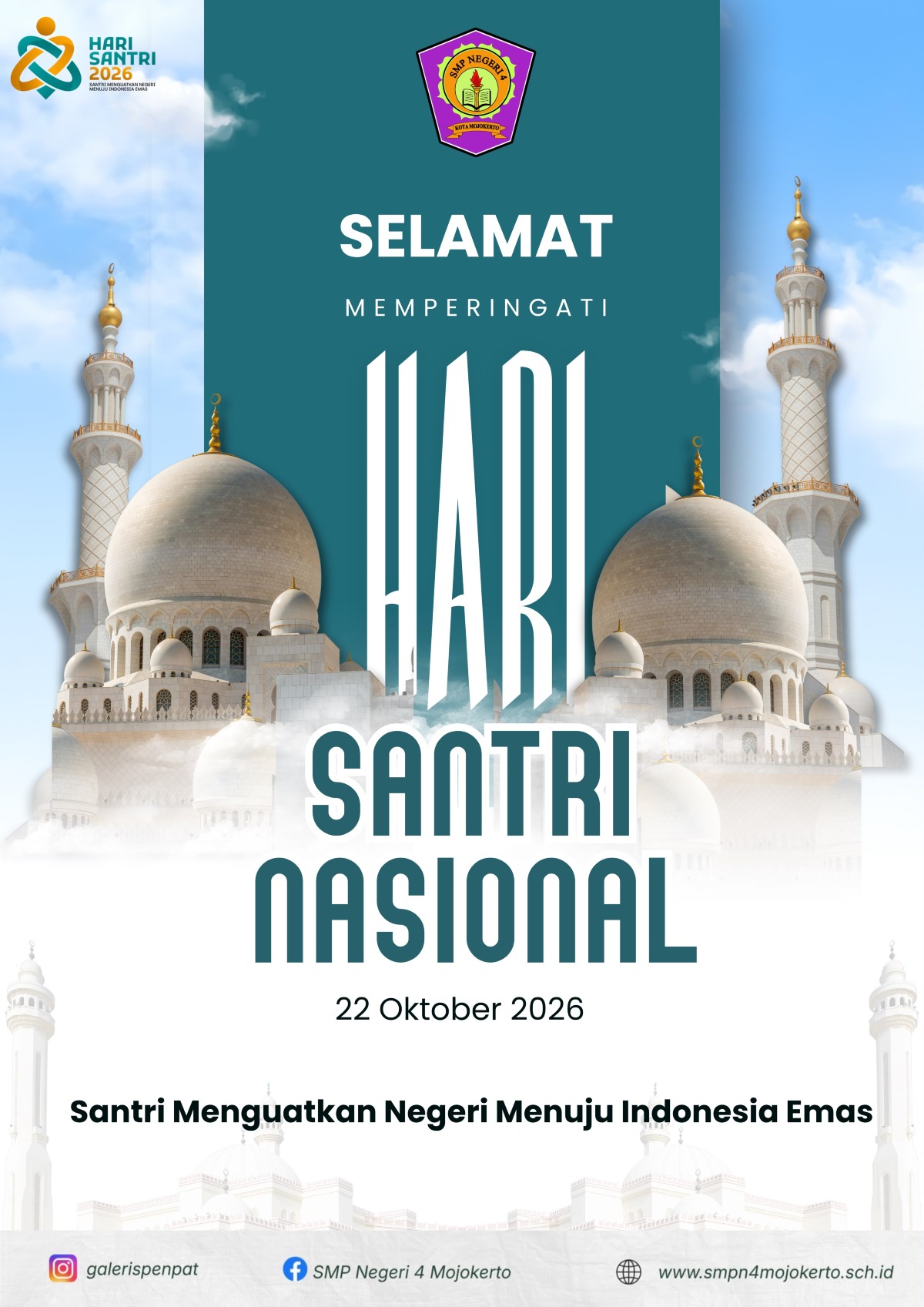 Selamat Hari Santri 22 Oktober 2026